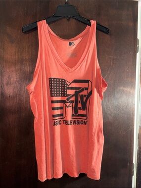 torrid red MTV Graphic Tank 100 % Cotton